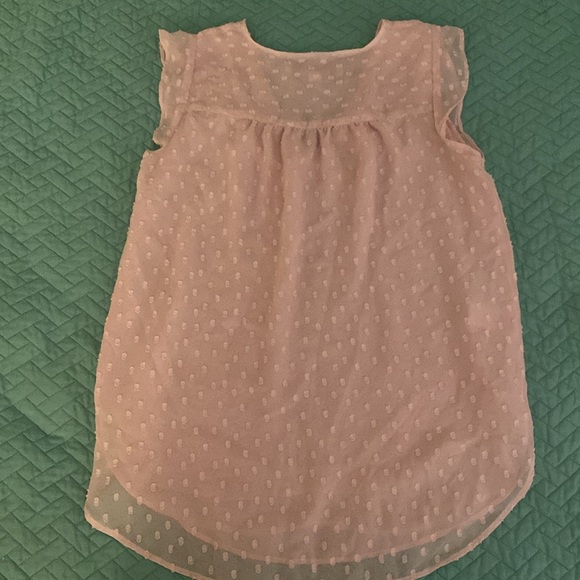 Loft XXSP pink dotted Swiss top - Picture 5 of 5